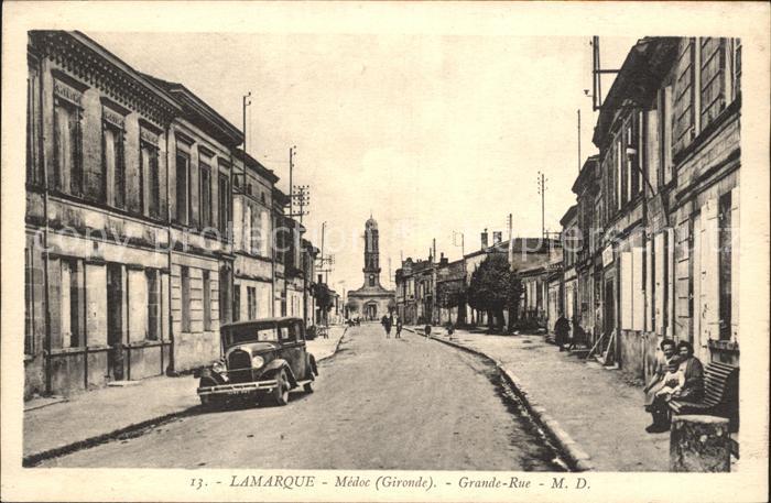 Lamarque Grande Rue Voiture