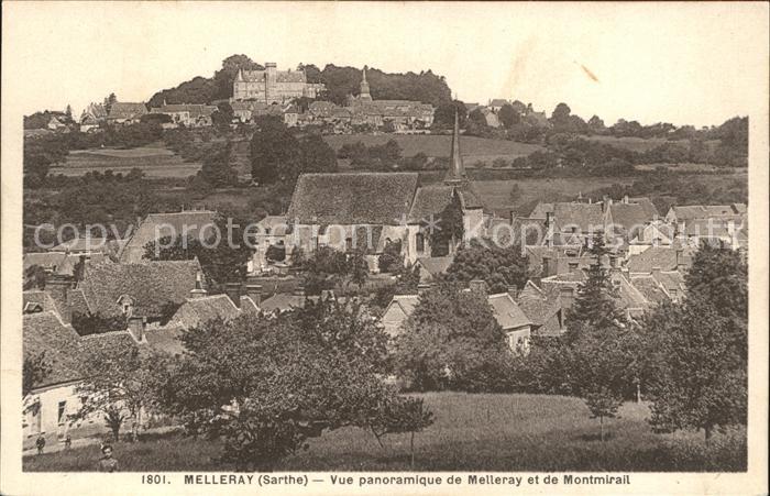 Melleray et Montmirail vue panoramique