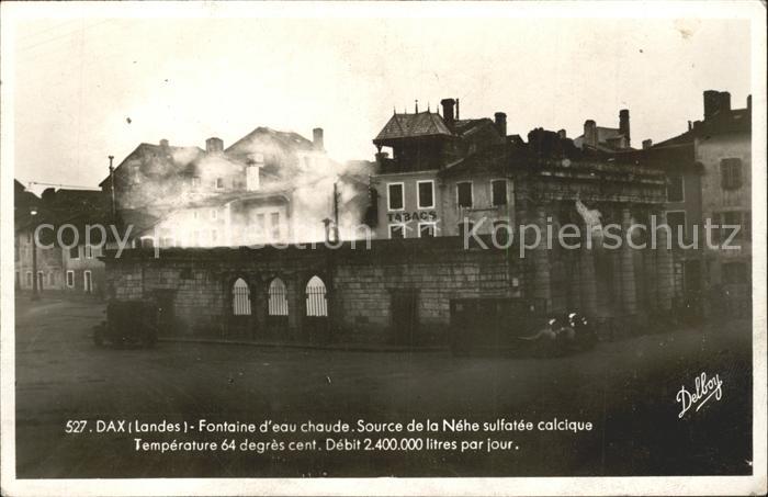 Dax Landes Fontaine d eau chaude