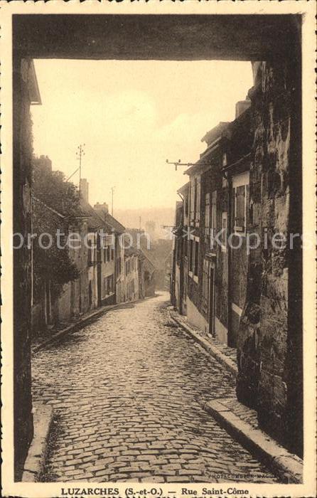 Luzarches Rue Saint Come