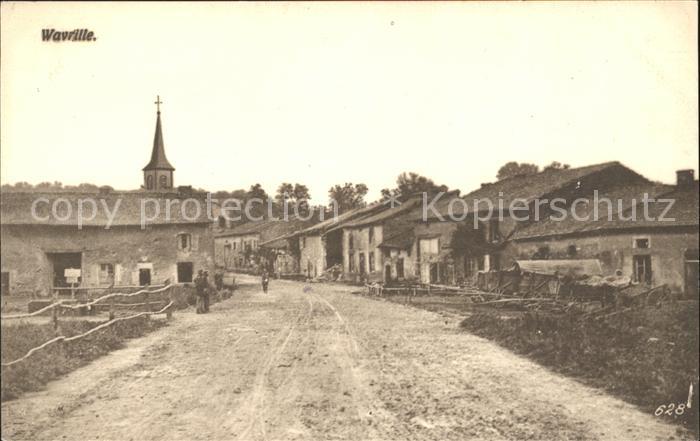 Wavrille Entree du village Ortseingang