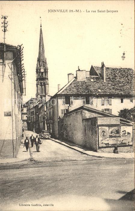 Joinville Haute-Marne Rue Saint Jacques