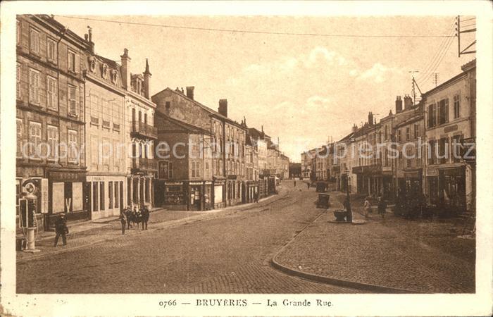 Bruyeres Vosges La Grande Rue