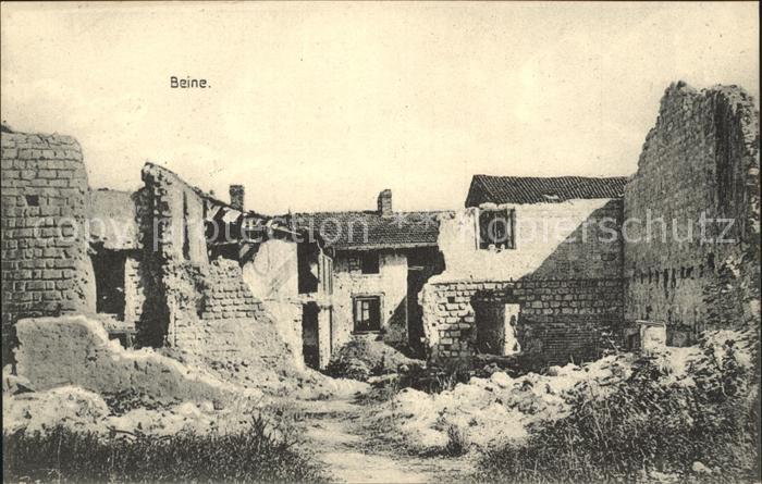 Beine-Nauroy Marne Westlicher Kriegsschauplatz 1. Weltkrieg Grande Guerre Nr. 82