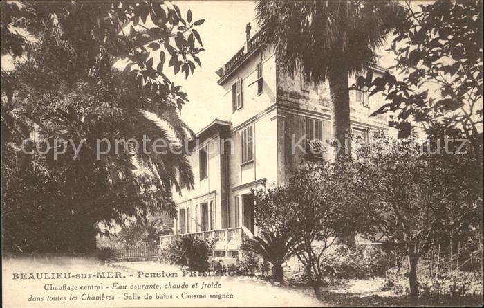 Beaulieu-sur-Mer Pension Primerose