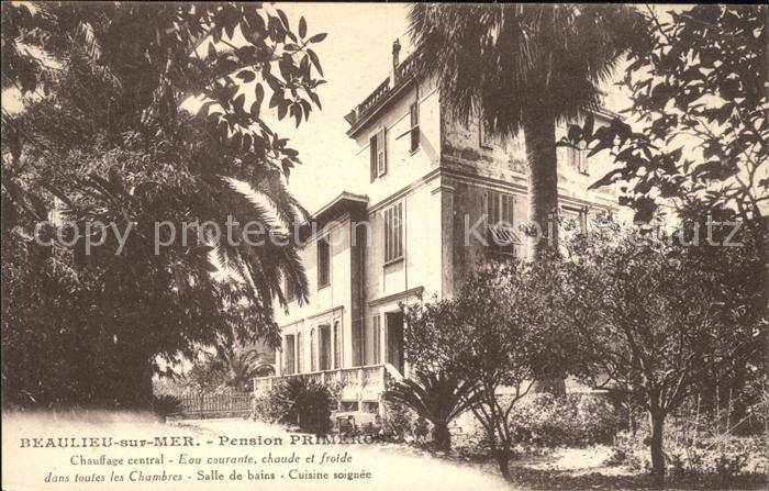 Beaulieu-sur-Mer Pension Primerose