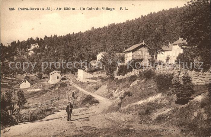 Peira-Cava Un coin du Village