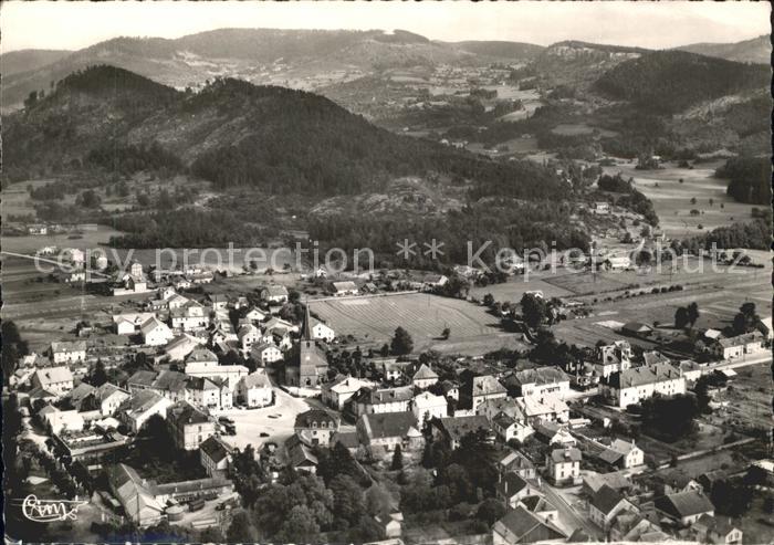 Vagney Vue generale aerienne les Vosges