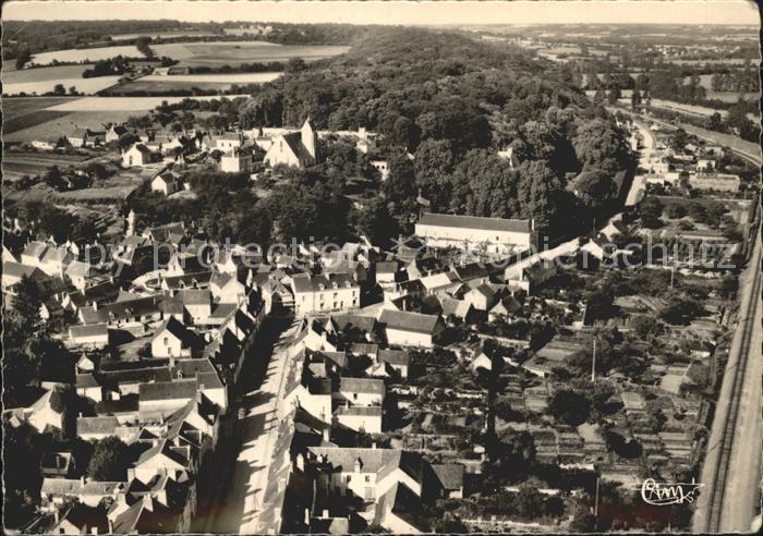 Ponce-sur-le-Loir Vue aerienne