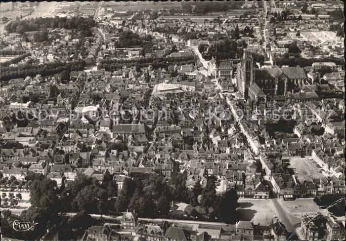 Sens 89 Vue generale aerienne