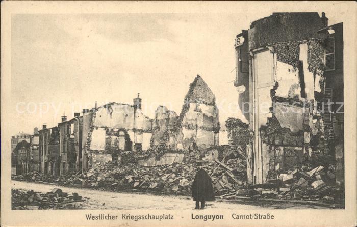 Longuyon Westlicher Kriegsschauplatz 1. Weltkrieg Grande Guerre