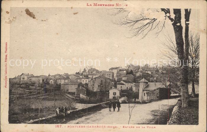 Fontiers-Cabardes Entree de la Ville