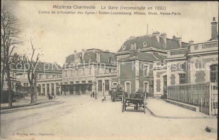 Mezieres-Charleville La Gare Bahnhof