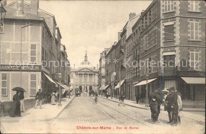Chalons-en-Champagne Marne Rue de Marne
