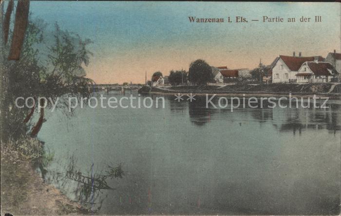 Wanzenau Partie an der Ill