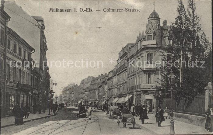 Muelhausen Elsass Colmarer Strasse