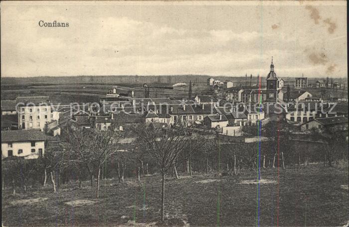 Conflans-Sainte-Honorine Originalaufnahme Westlicher Kriegsschauplatz 1. Weltkri