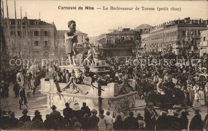 Nice Alpes Maritimes Carnaval Le Redresseur de Torses