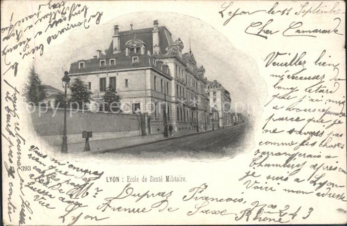Lyon France Ecole de Sante Militaire