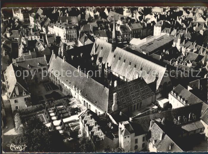 Beaune Cote d Or Burgund Hotel Dieu vue aerienne