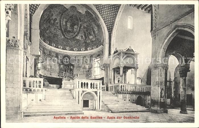 Aquileia Aquileja Apside della Basilica