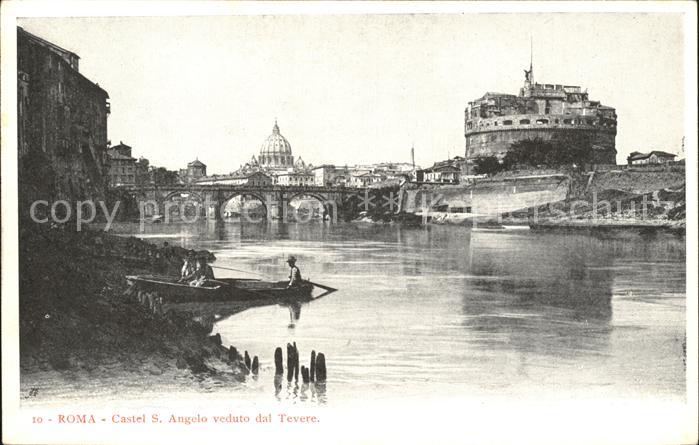 Roma Rom Castel S. Angelo Tevere