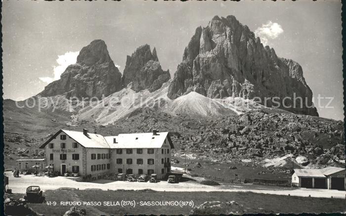 Sassolungo Langkofel Rifugio Passo Sella