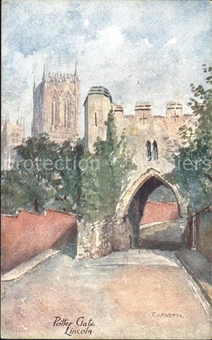 Lincoln Kuenstlerkarte Potter Gate