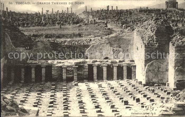 Timgad Grand Thermes du Nord