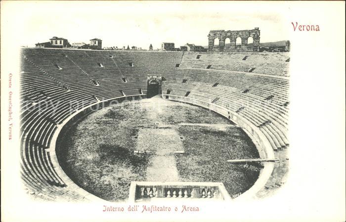 Verona Veneto Anfiteatro Arena Interno