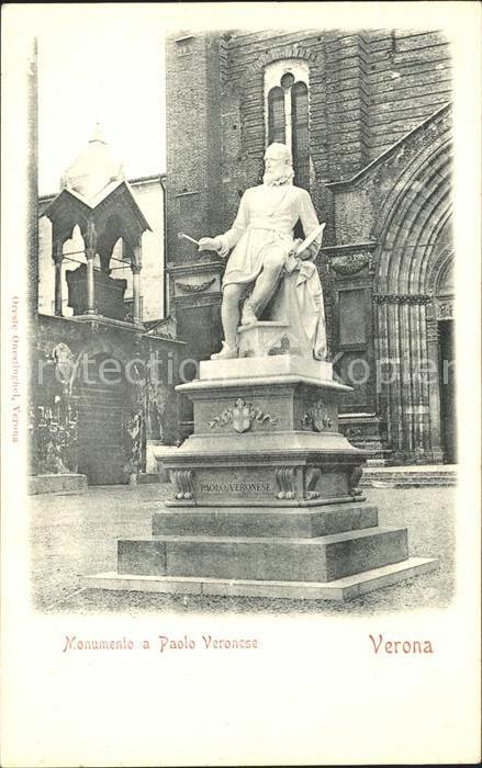 Verona Veneto Monumento a Paolo Veronese