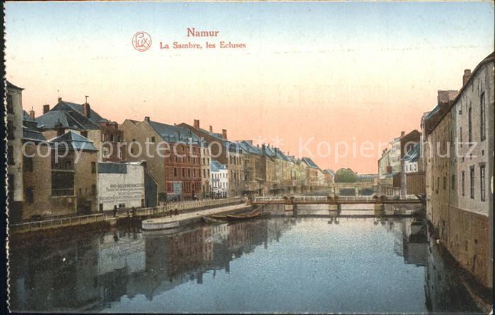Namur Wallonie La Sambre Les Ecluses