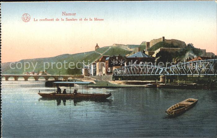 Namur Wallonie Sambre et de la Meuse