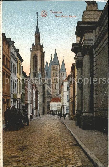 Tournai Hainaut Rue Saint Martin