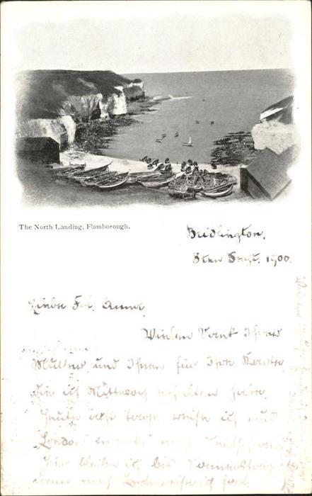 Flamborough Hafen North Landing