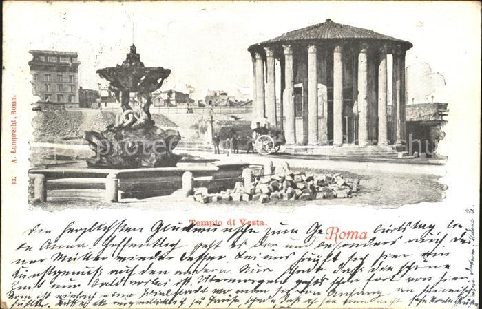 Roma Rom Tempio di Vesta