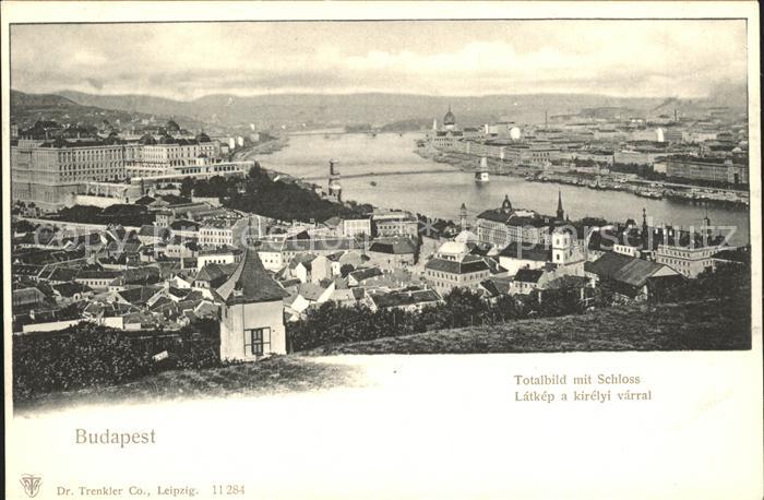 Budapest Total mit Schloss Donau