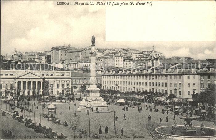 Lissabon Praca de Pedro