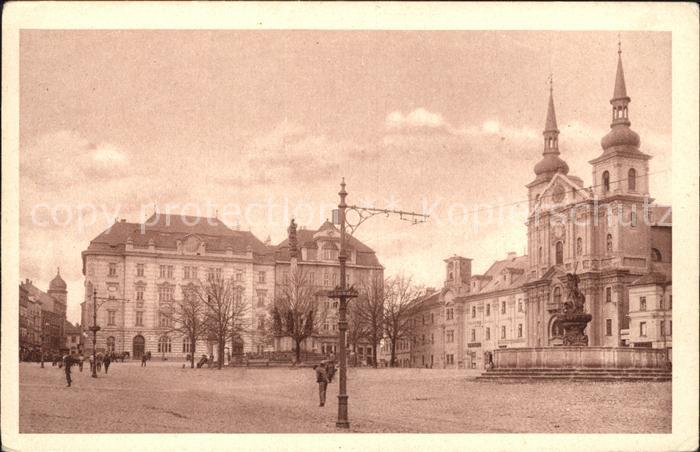 Iglau Jihlava Masarykplatz mit Ignazkirche