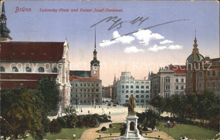 Bruenn Brno Kaiser Josef-Denkmal