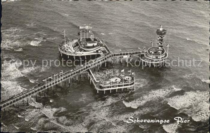 Scheveningen Fliegeraufnahme Pier