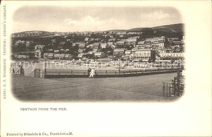 Ventnor Isle of Wight From the Pier