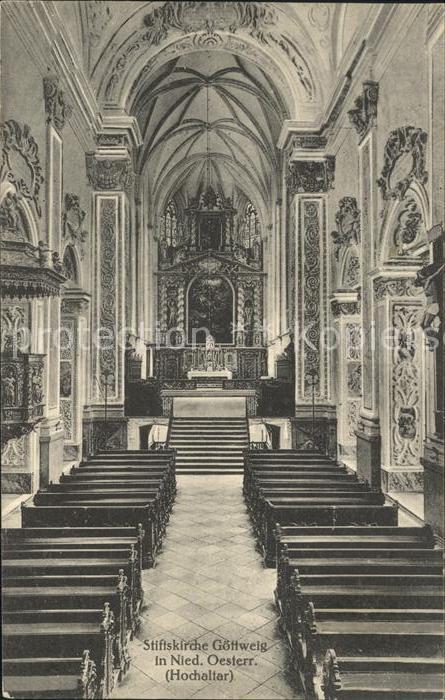 Furth Goettweig Stiftskirche Goettweig Hochaltar