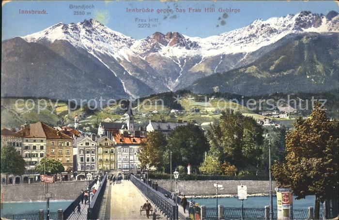Innsbruck Innbrücke Brandjoch