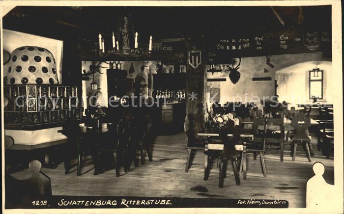 Feldkirch Vorarlberg Schattenburg Ritterstube