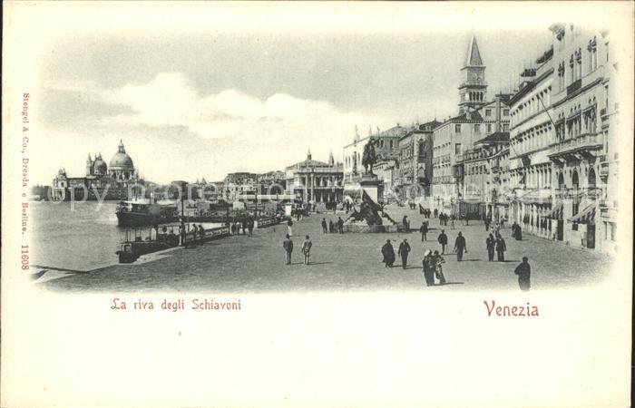 Venezia Venedig La riva degli Schiavoni