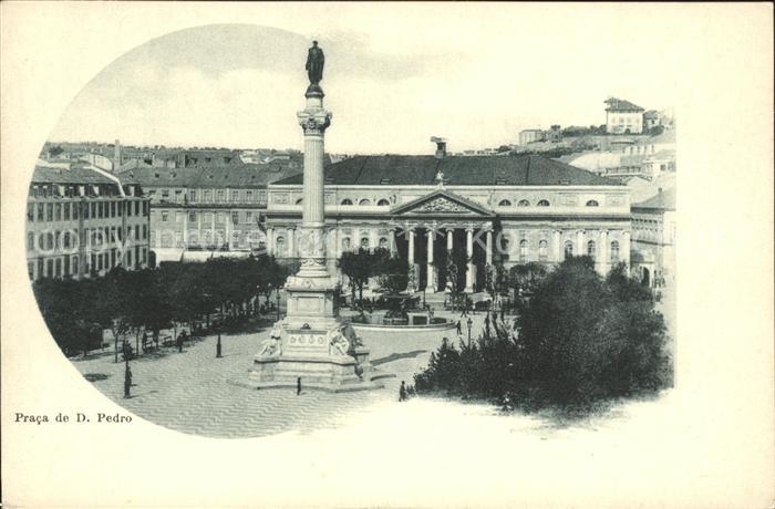 Portugal Praca de D. Pedro