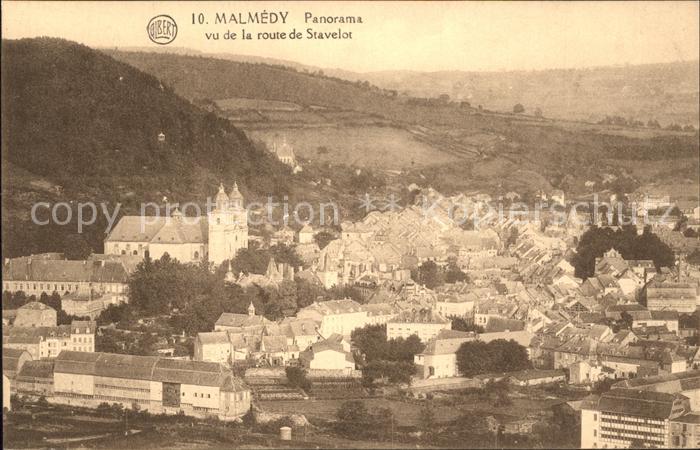 Malmedy Wallonie route de Stavelot