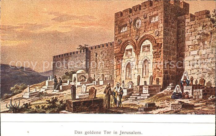 Jerusalem Yerushalayim Goldenes Tor