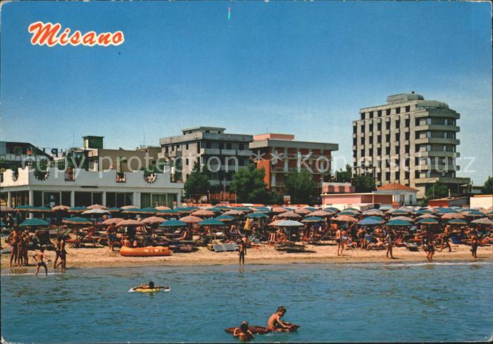 Misano Adriatico Beach und Hotels